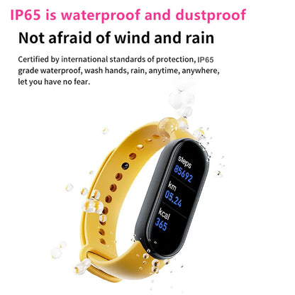 M6 Smart Watch MultiFunction Fitness Tracker for Men & Women