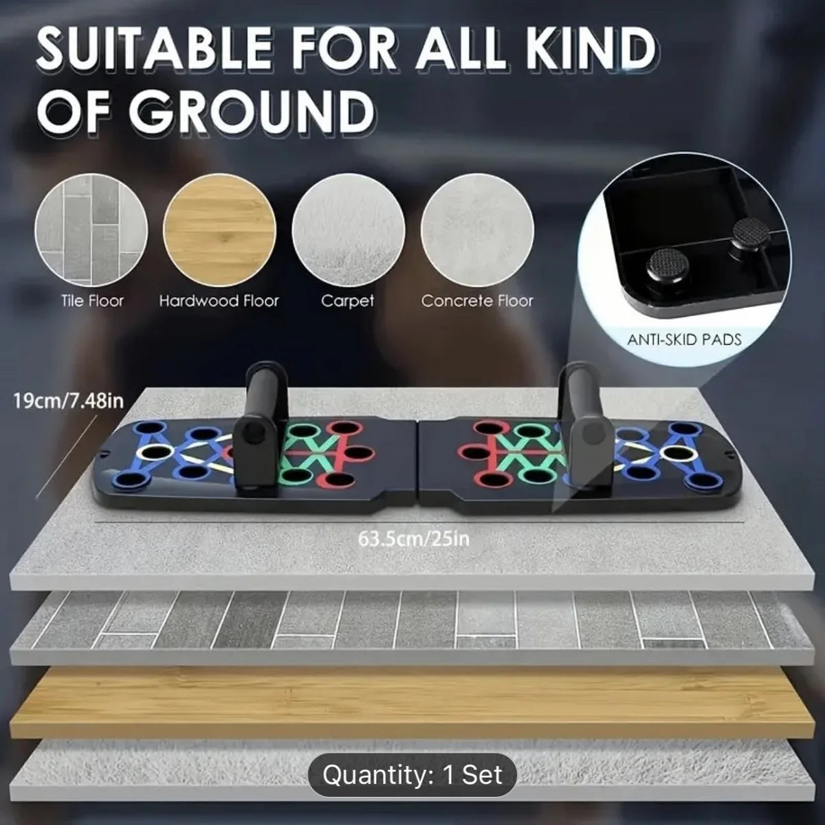 Solid Push-Up Board Ultimate Workout System