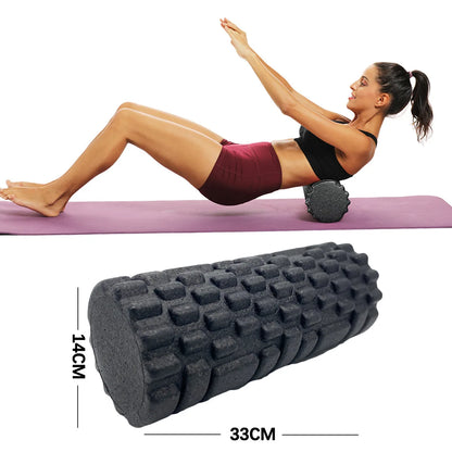 Fitness Foam Roller 3033cm Yoga Pilates Muscle 