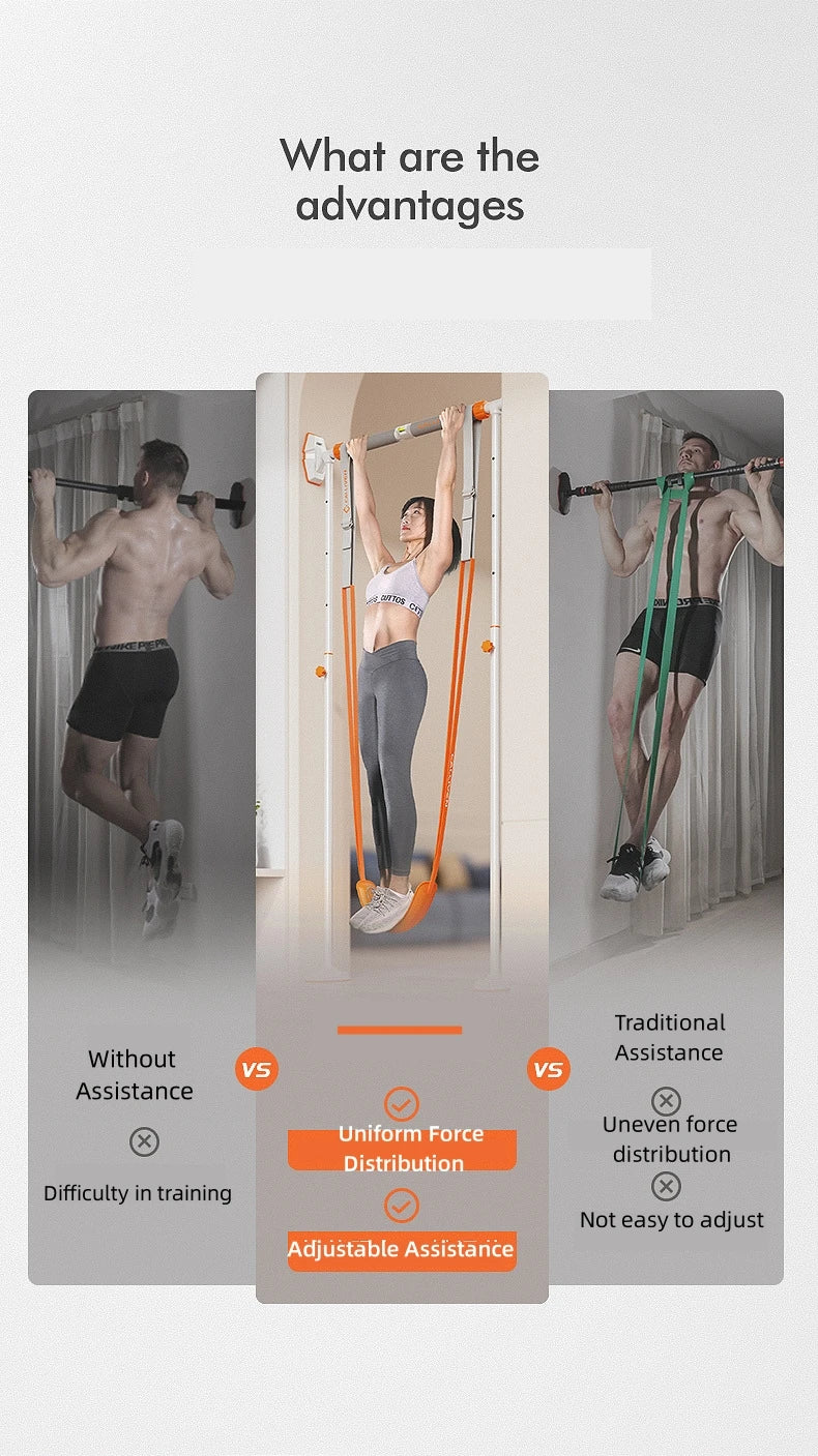 Pull-Up Assistance Bands Set Resistance Straps for Training