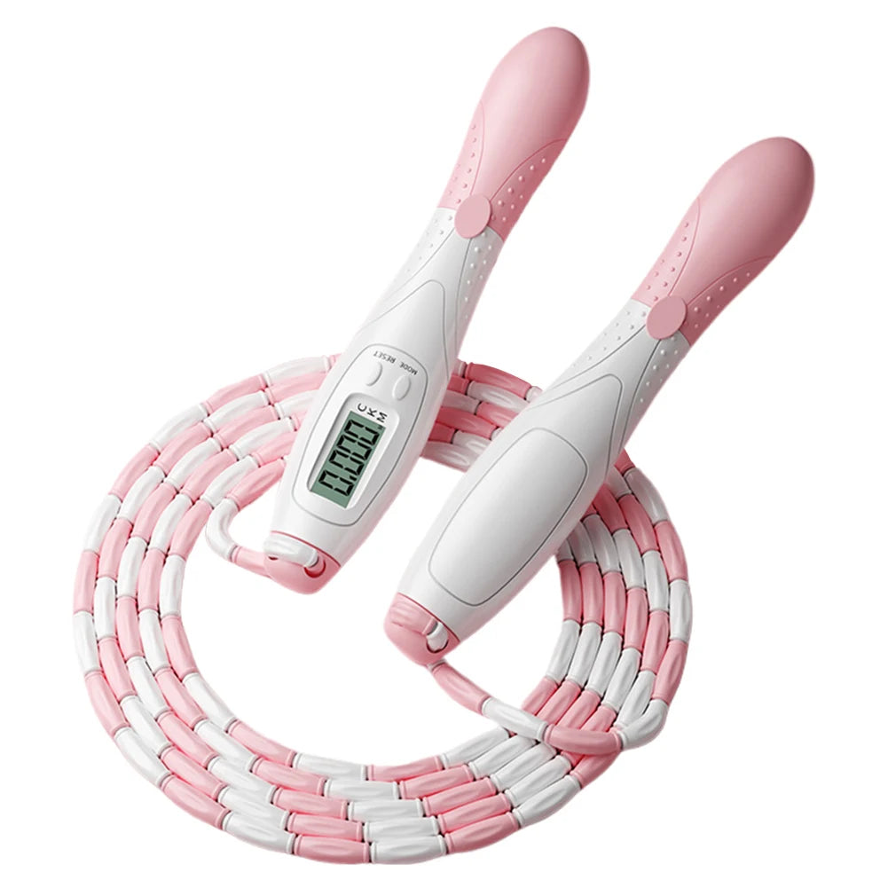 Beaded Jump Rope adjustable Segmented Skipping Rope Counter